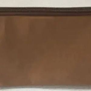 Baoren Trousse de toilette durable pour femmes Sac de beauté personnalisable en papier kraft lavable naturel Pochettes à cosmétiques à fermeture éclair avec logo - Product Image 3