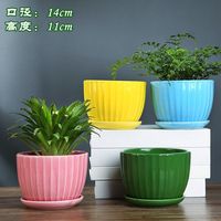 Pot tanaman Mini keramik pot bunga