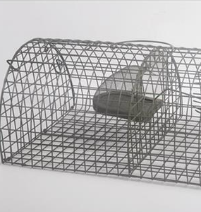 Piège à rats métallique à ressort à entrée unique pour capture vivante, cage à rongeurs pour usage intérieur et extérieur - Product Image 3