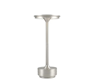 Современная <span class=keywords><strong>USB</strong></span> перезаряжаемая Ночная лампа постоянного тока в ретро скандинавской домашней настольной лампы с сенсорным управлением 5 В Светодиодная настольная лампа с батареей - Product Image 1