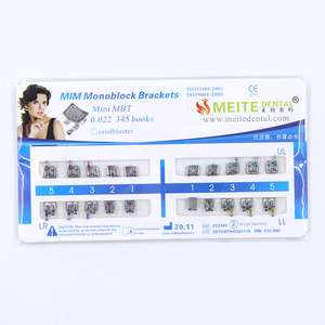 Funing Meitedental Pabrik Dental Braket Logam Ortodontik Mini <span class=keywords><strong>MBT</strong></span> 022 - Product Image 2