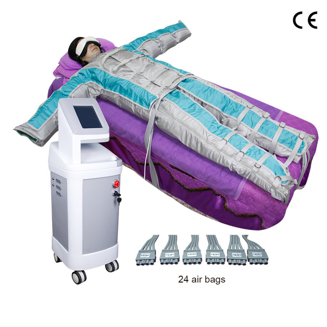 24 Air Bags Professional CE Pressotherapy Lymphatic Drainage Cellulite Reduction Pressoterapie Slimming Machine Presoterapia