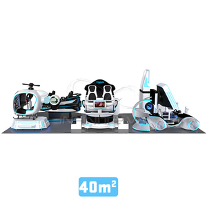 Solution complète pour parc VR : simulateur VR, cinéma 9D, <span class=keywords><strong>escape</strong></span> room, jeux multijoueurs, équipement de plateforme de mouvement 3DOF - Product Image 5
