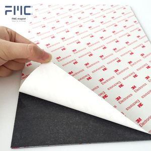 Feuilles magnétiques flexibles auto-adhésives de taille A3/A4/A5 3M Nitto coupe pliage moulage services de soudage prix aimant en caoutchouc - Product Image 3