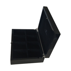 กล่องนาฬิกาไม้ Ethereal Timepieces ขนาด 30x20x8 ซม. ทรงสี่เหลี่ยมผืนผ้า สีดำ สำหรับเก็บนาฬิกา - Product Image 5