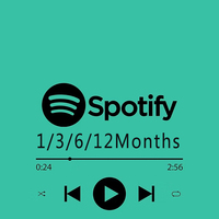 Account Spotify Premium Individuale Stabile, Non Associato a Gruppo Familiare, 1pc=1 mese