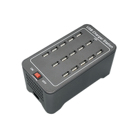 Station de charge USB 10 ports à vente directe d'usine, concentrateur de chargeur USB haute vitesse