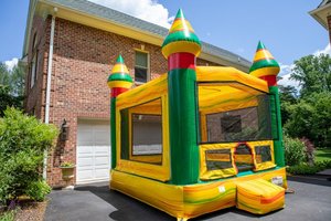 Castillo Inflable para Niños, Castillo Hinchable de 13 Pies, Verde y Amarillo, Apto para Adultos, Castillo Inflable para Niños - Product Image 3