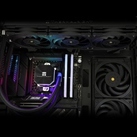 Refroidisseur liquide pour processeur Thermalright FROZEN Edge 360 Noir avec ventilateur PWM 120 mm, 360 Noir Cold Row pour boîtier d'ordinateur