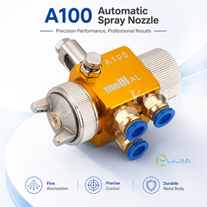 A-100 Series <b>1</b>/8" Thread Auto Air Atomizing Mini Atomizer Nozzle for Coating Humidification Disinfection - Product Image 1