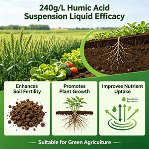 Suspensión Líquida de Ácido Húmico de Alta Concentración 240g/L, Fertilizante Orgánico, Sin Cristales, Sin Obstrucciones en las Boquillas, <span class=keywords><strong>para</strong></span> <span class=keywords><strong>Riego</strong></span> <span class=keywords><strong>por</strong></span> <span class=keywords><strong>Goteo</strong></span> - Product Image 5