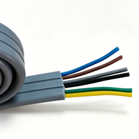 TVVBPG-TV Stahlseilverstärktes PVC-isoliertes Kupferleiterkabel mit IP54-Schutzklasse für Aufzugs- und Fahrsteuerungsvideokabel