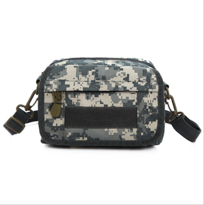 กระเป๋าคาดเอวแบบมินิ DFCB20 ACU Camo สำหรับกิจกรรมกลางแจ้ง  แบบ Molle Attach  ใช้ได้ทั้งสะพายไหล่และคาดเอว  ใส่ของได้หลายช่อง สำหรับโทรศัพท์มือถือ บุหรี่ และพวงกุญแจ - Product Image 1