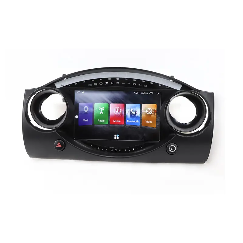 Lecteur DVD et vidéo de voiture, avec Navigation GPS, pour BMW Mini Cooper S R50 R52 R53 2004 — 2006, Android 11, vente en gros