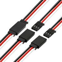 Câble d'alimentation ESC Y-Splitter pour modèle RC, connecteur d'extension de servo de drone JR, connecteur DuPont 2,54 mm à 3 broches