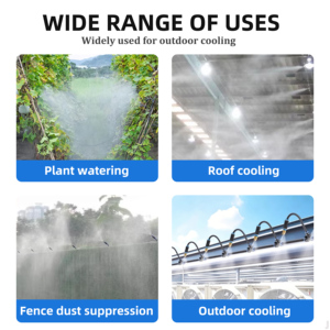 Pulvérisateur <span class=keywords><strong>de</strong></span> <span class=keywords><strong>jardin</strong></span> en plastique réglable basse pression DIY 16/33FT avec connecteur 3 voies et buse <span class=keywords><strong>de</strong></span> brumisation fine pour mini-système d'irrigation <span class=keywords><strong>de</strong></span> <span class=keywords><strong>jardin</strong></span> - Product Image 6