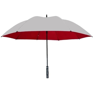Parapluies de golf extra larges à <span class=keywords><strong>ouverture</strong></span> <span class=keywords><strong>automatique</strong></span>, imperméables, coupe-vent et ventilés, avec impressions de logo, nervures en fibre de verre pongée, 130 cm - Product Image 3