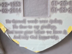 Оптовая продажа, памятник за кладбище, дизайн под заказ, с цветочной вазой и могилью под камень. - Product Image 4