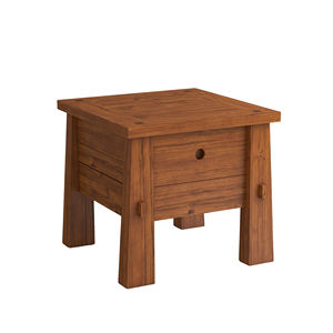 Elegante mesa de centro de teca vintage de Indonesia, mesa auxiliar para sala de estar - Product Image 1