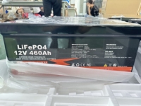 بطارية LiFePO4 بسعر المصنع 12 فولت 400 أمبير ساعة 460 أمبير ساعة 600 أمبير ساعة، خلايا من الدرجة A، نظام إدارة البطارية بتقنية البلوتوث، 6000 دورة شحن لنظام الطاقة الشمسية للمركبات الترفيهية والبحرية