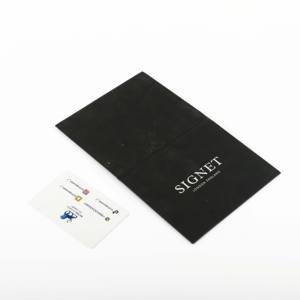 कस्टम लोगो उपहार कार्ड बॉक्स क्रेडिट कार्ड विप सदस्यता व्यवसाय कार्ड धारक पैकेजिंग बॉक्स लिफाफे - Product Image 5