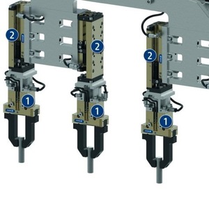 Système de serrage Gripper 0371156 PGN PLUS300 Mandrin auto-centrant en acier à 2 mors - Product Image 3