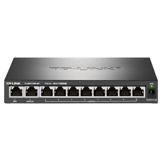 TP-LINK TL-R4111GP-AC TL-R4111GPE-AC PoE AC All-in-One Gigabit Industrial Router