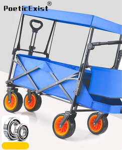 Chariot à quatre roues portable de camping PoeticExist pour pique-nique Navigation tactique étanche Expéditions arctiques - Product Image 3