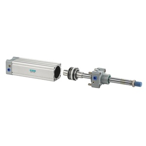 ISO15552 Standard Double Action Narrow Construction Pneumatic Cylinder 63mm Bore Size 1.0Mpa <b>Max</b> Operating Pressure for - Product Image 4