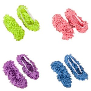 Funda <span class=keywords><strong>de</strong></span> Mopa Extra Grande <span class=keywords><strong>de</strong></span> Felpa para Zapatos, Reutilizable, Lavable, Silenciosa, Pantuflas para el Hogar, Aluminio Engrosado para una <span class=keywords><strong>Limpieza</strong></span> Eficaz - Product Image 5