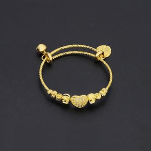 Nouveauté Jxx Jewelry : Bracelet jonc en laiton plaqué or 24 carats, bijoux fantaisie tendance - Product Image 4