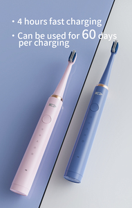 Escova De Dentes Elétrica Sônica Ultrassônica Elétrica com IPX7 Impermeável - Product Image 6