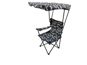Chaise de camping pliable légère, portable, durable et écologique avec auvent pour l'extérieur et la plage – Silla De Playa - Product Image 3