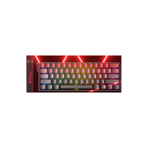 NUEVO Teclado Inalámbrico para Juegos AULA WIN60 HE Pro, Teclado para Juegos RGB Tri-Modo, Teclado para Juegos Programable Intercambiable en Caliente - Product Image 4