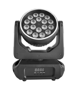Nhà máy nóng bán 18x12W RGBW LED rửa di chuyển đầu di chuyển với zoom 18 cái rửa ánh sáng sân khấu - Product Image 1