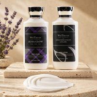 Lotion corporelle raffermissante et éclaircissante 200 ml, parfum Méditerranéen, marque privée personnalisée, fabricant OEM ODM