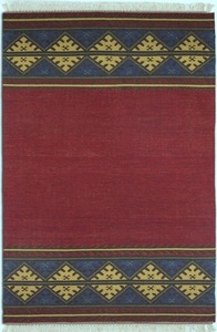 Tapis plat tissé à la main pour la maison, salon, tapis décoratif provenant d'un fournisseur indien - Product Image 2