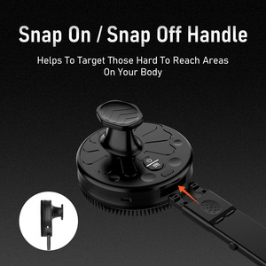 Brosse de bain électrique personnalisée en usine, massage par vibration, poignée télescopique, soins de santé à domicile, appareil portable de nettoyage corporel - Product Image 4