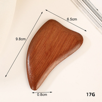 Râpe à pieds en bois de bambou et verre nano pour éliminer les peaux mortes et les callosités, planche Gua Sha en bois pour talons et pieds