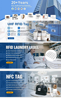 Algoritmo de Encriptación AES 128, Etiqueta NFC Anti-falsificación del Foro NFC, Etiqueta RFID NTAG 223 DNA, Etiqueta RFID Mini NFC de 13.56MHz, Etiqueta Adhesiva NFC