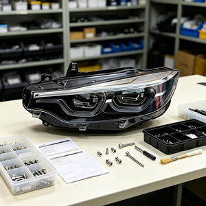 Faros LED Serie 3 F30 con diseño LCI, apariencia moderna, actualización Plug and Play, faros F30 - Product Image 1