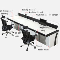 Kehua Fuwei Conception simplifiée Construction robuste personnalisable pour les postes de travail de la console de la salle de commande du centre de commande de la longévité