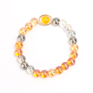 Colorful Crystal <b>Beads</b> <b>Bracelet</b> Multicolor Round <b>Charm</b> Unisex Fashion Jewelry Yiwu Origin - Product Image 5