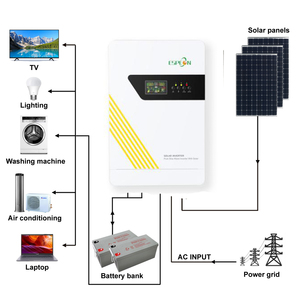 <span class=keywords><strong>Onduleur</strong></span> solaire hybride basse fréquence 6KW 6000W 8KVA <span class=keywords><strong>8000VA</strong></span> hors réseau pour système solaire - Product Image 1