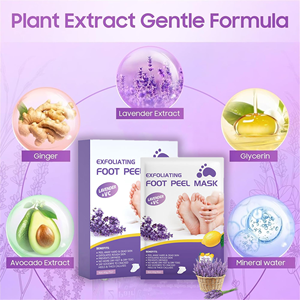 Mascarilla Exfoliante para Pies con Lavanda y Vitamina C, Elimina Piel Muerta y Callosidades, Venta Caliente - Product Image 3