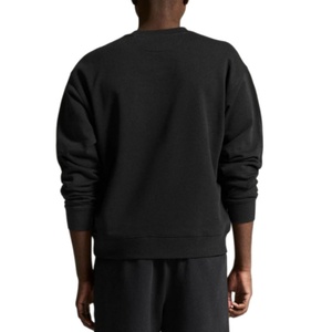 Sudaderas con Capucha de Secado Rápido, Tejido de Punto Atlético, Bordadas, Transpirables, Sostenibles, de Algodón Negro para Hombre, Fabricadas por OEM - Product Image 2