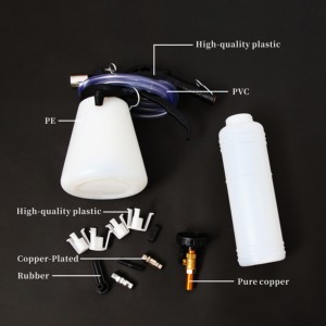 Herramienta <span class=keywords><strong>de</strong></span> cambio <span class=keywords><strong>de</strong></span> aceite <span class=keywords><strong>de</strong></span> freno neumático <span class=keywords><strong>de</strong></span> 1L con adaptadores <span class=keywords><strong>de</strong></span> cilindro Tapones rápidos <span class=keywords><strong>de</strong></span> aire para la mayoría <span class=keywords><strong>de</strong></span> los vehículos Kit <span class=keywords><strong>de</strong></span> purga <span class=keywords><strong>de</strong></span> <span class=keywords><strong>frenos</strong></span> - Product Image 4