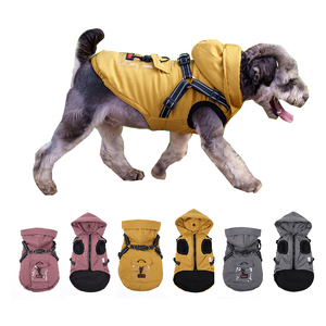 Cappotto Impermeabile Invernale per <span class=keywords><strong>Cani</strong></span> all'Ingrosso Personalizzato, Giacca Antivento con Pettorina e Guinzaglio da Trazione a Basso Costo - Product Image 5
