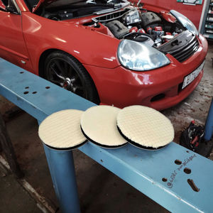 Mini tampon de laine rayé non perforé détaillé de <span class=keywords><strong>voiture</strong></span> chinoise polissage pour <span class=keywords><strong>voiture</strong></span> 50/80/100/125mm - Product Image 6