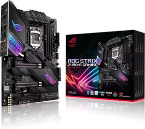 Gaming Flagship ATX Motherboard Intel <span class=keywords><strong>Z490</strong></span> LGA1200 Gaming Motherboard ROG Strix 2017 Gaming Professional Esports Events - Product Image 1